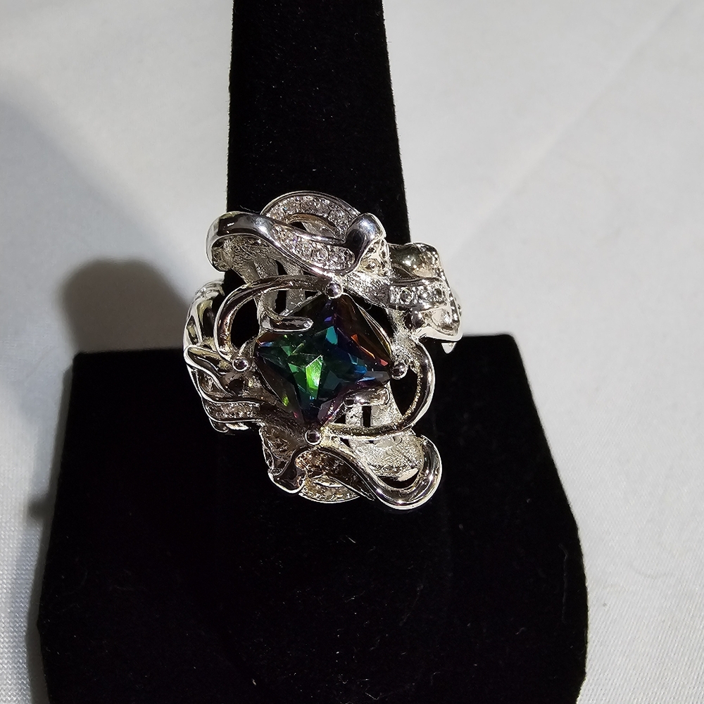 Sterling Siver Mermaid 🧜‍♀️ Ring - Picture 4 of 17